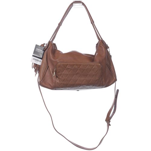 Massimo Dutti Damen Handtasche, braun, Gr.