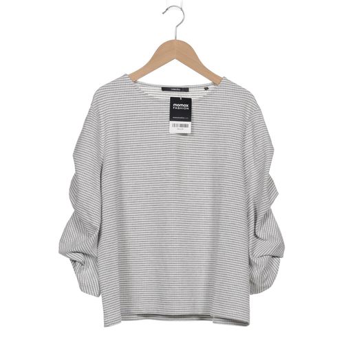 someday. Damen Langarmshirt, grau, Gr. 40