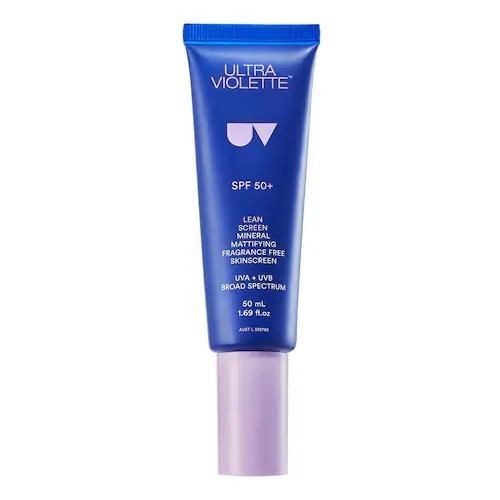 Ultra Violette - Lean Screen Spf50+ - Mattierende Mineralische Sonnencreme - skinscreen Lean Matyfng Spf50+ 50ml