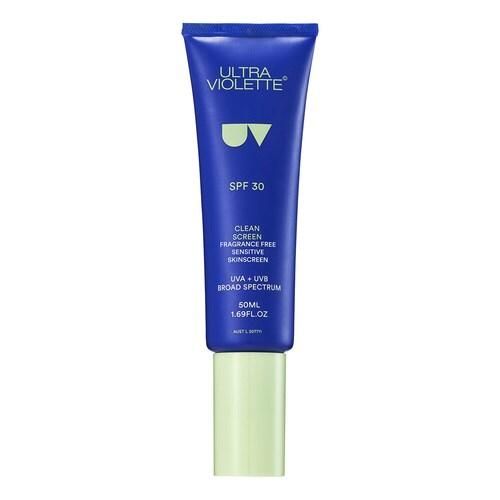 Ultra Violette - Clean Screen Spf30 - Sonnencreme Für Empfindliche Haut - skinscreen Clean Spf30 50ml