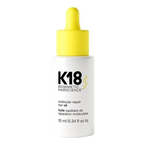 K18 - Molecular Repair Hair Oil - Glättet + Repariert Geschädigtes Haar - Reisegröße - 10ml