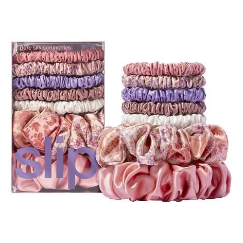 Slipsilk - Reine Seide Assorted Scrunchie Boteh - scrunchies Large / Small Boteh