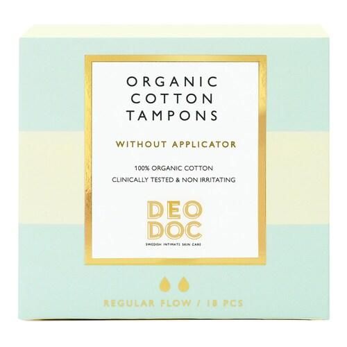 Deodoc - Tampons - Bio-baumwolle - organic Cotton Tampons Normal 18pcs