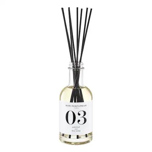 Bon Parfumeur - Diffuser 03 - Patchouli, Leather, Tonka Bean - 003 Candle Patchouli Tonka 200ml