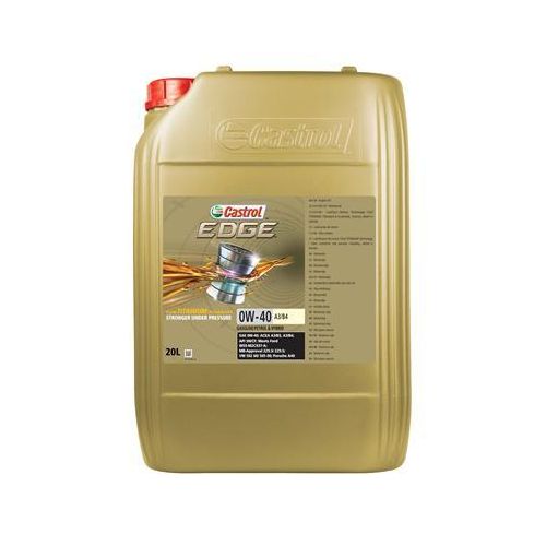 CASTROL EDGE 0W-40 A3/B4 (20 L) Motoröl 15336A