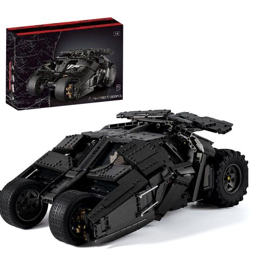 Geschenk Spielbausteine Kbox 10517 Schwarzes Modellauto,Mechanisches Auto,Montagespielzeug 2830PCS Bausteine Modell