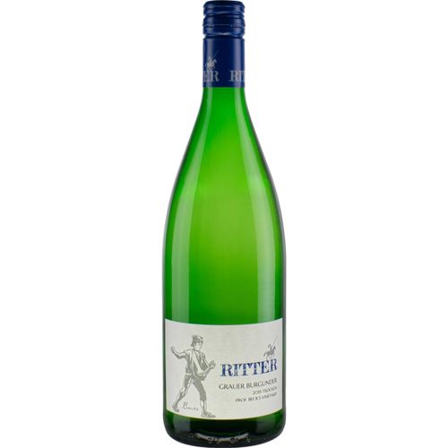 Ritter Prof. Beck's Vineyard Grauer Burgunder QbA, Trocken, Nahe, 1,0 Liter, Nahe, 2023, Weißwein