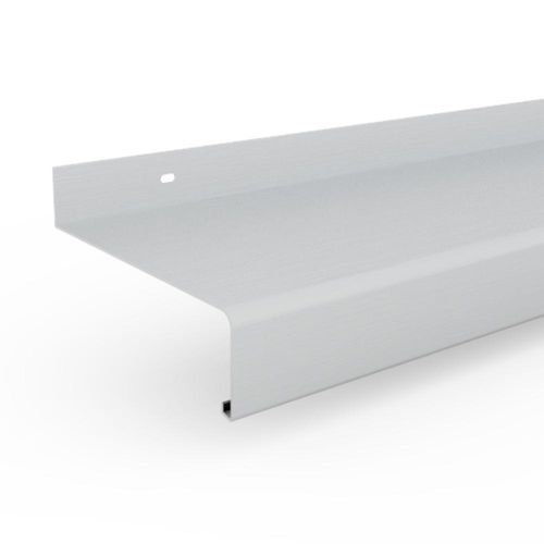 Fensterbank Aluminium eloxiert, Silber (EV1 eloxiert), Außenfensterbank, Gutmann GS40, 300 x 50 mm