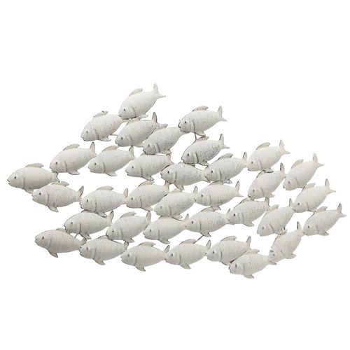Boltze Wandobjekt Fischschwarm, 97 x 5 x 53 cm