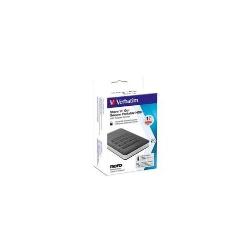 Store ''n'' Go Secure 1 TB, Externe Festplatte schwarz/silber, USB-C 3.2 (5 Gbit/s)