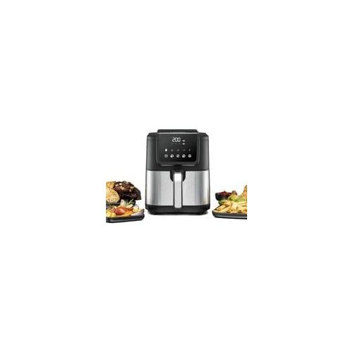 Heißluftfritteuse FRH 1500 XL schwarz/edelstahl, 1.500 Watt, Korb 5 Liter