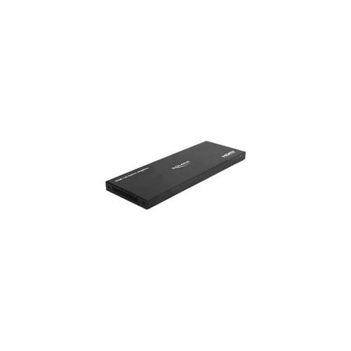 HMDI Splitter 1 x HDMI in zu 8 x HDMI out 4K 60 Hz, HDMI Splitter schwarz