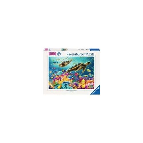 Puzzle Blaue Unterwasserwelt 1000 Teile
