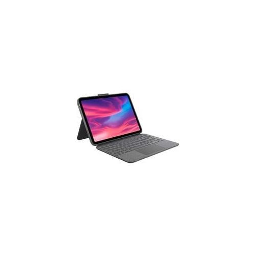 Combo Touch, Tastatur grau, DE-Layout, Scherenmechanik, für iPad 10. Generation