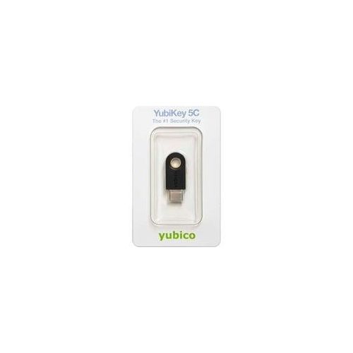 YubiKey 5C, Sicherheitsschlüssel schwarz/gold