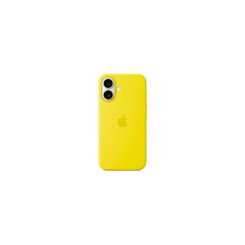 Silikon Case mit MagSafe, Handyhülle gelb, iPhone 16