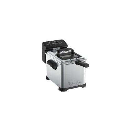 Fritteuse FR507D Family Pro Digital edelstahl/schwarz, 2.400 Watt, Ölbehälter 4 Liter