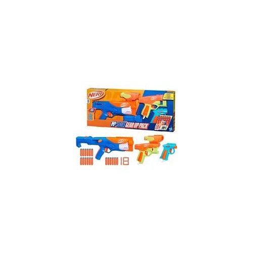 Nerf N Series Gear Up Pack, Dartblaster blau/orange