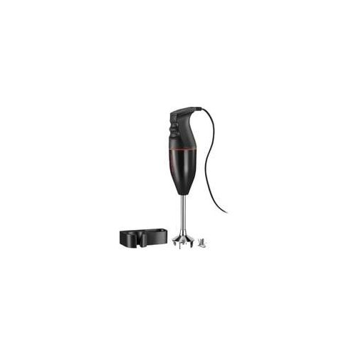Stabmixer ESGE Zauberstab M 100 Design schwarz/rot, 120 Watt, mit Wandhalterung
