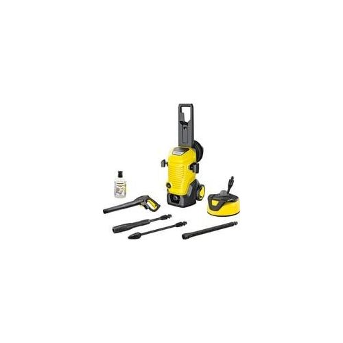 Hochdruckreiniger K 5 WCM Premium Home gelb/schwarz, mit Dreckfräser, Schlauchtrommel und Flächenreiniger