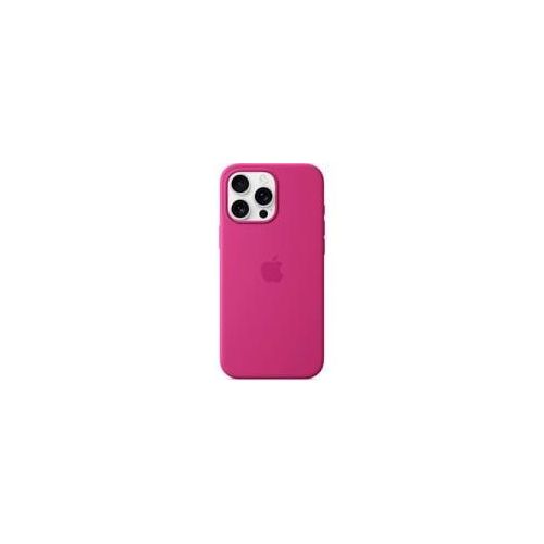 Silikon Case mit MagSafe, Handyhülle fuchsia, iPhone 16 Pro Max