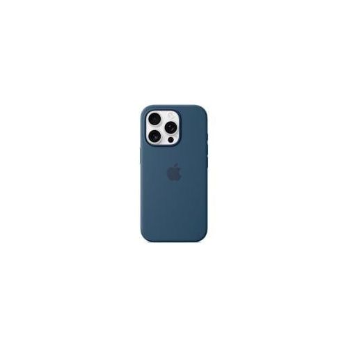 Silikon Case mit MagSafe, Handyhülle dunkelblau, iPhone 16 Pro