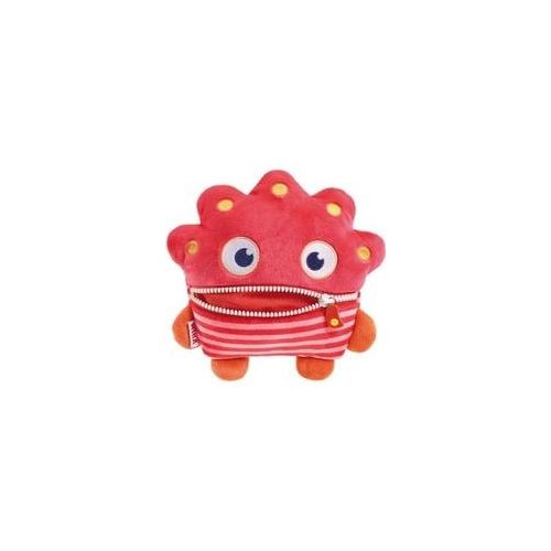 Sorgenfresser klein Mika, Kuscheltier rot/rosa, 18 cm