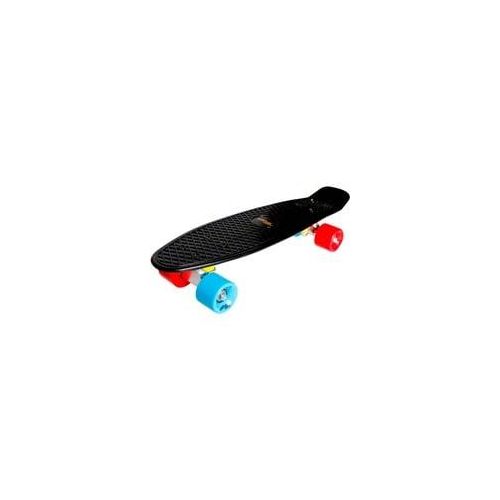 Kickboard schwarz blau/orange, Skateboard