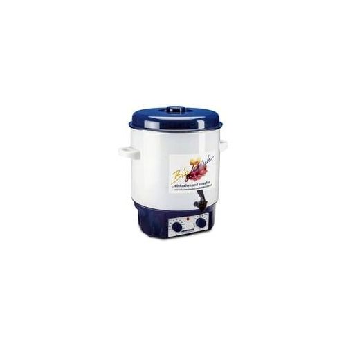 Glühwein- und Einkochautomat KA 1804 weiß/blau, 1.800 Watt, 27 Liter