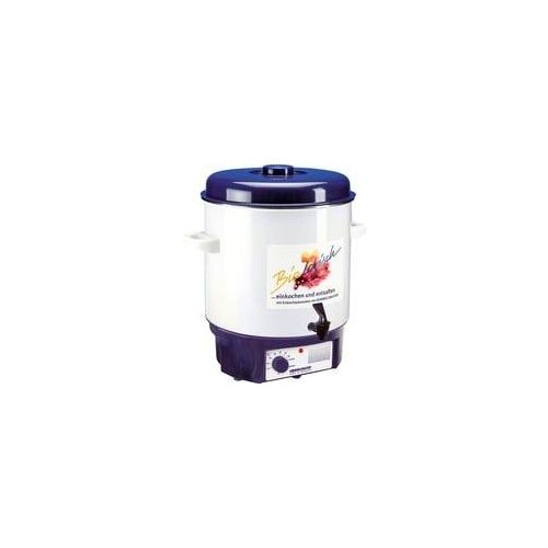 Glühwein- und Einkochautomat KA 1801 weiß/blau, 1.800 Watt, 27 Liter