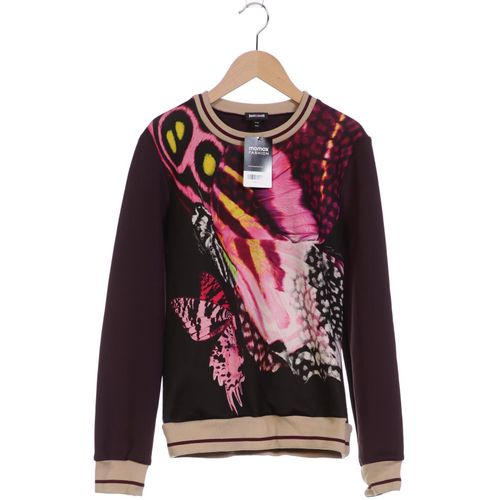 Just Cavalli Damen Sweatshirt, bordeaux, Gr. 44