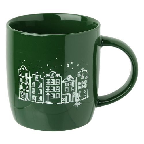 Tasse mit Haus-Motiv