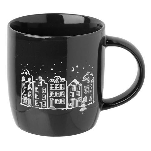 Tasse mit Haus-Motiv