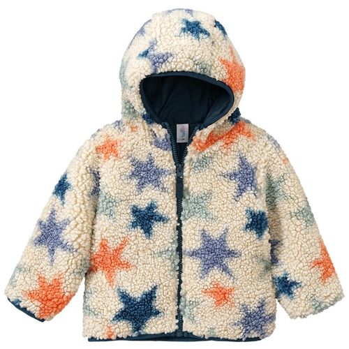 Baby Teddyjacke mit Sternen