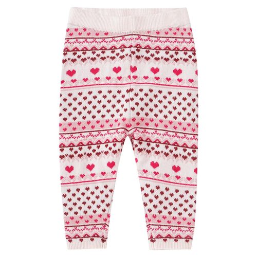 Baby Strickleggings mit Norwegermuster