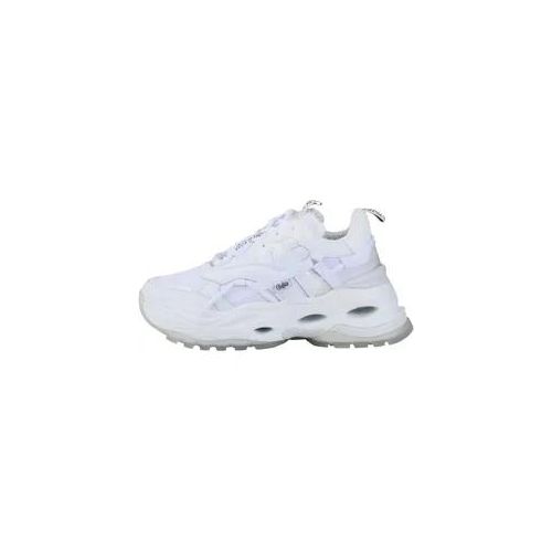 Trainingsschuh BUFFALO "Buffalo Damen Buffalo Triplet Hollow Sneaker Low" Gr. 40, weiß Damen Schuhe