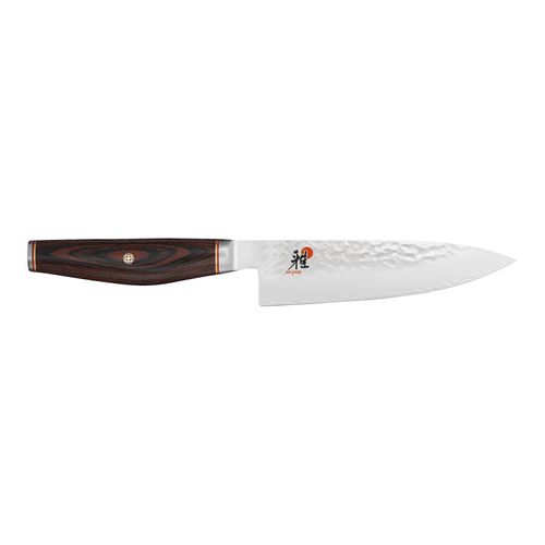 MIYABI 6000 MCT Gyutoh 16 cm, Brun, Bois de pakka