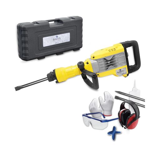 BAMATO Abbruchhammer STH-195 mit 7-tlg. Zubehörset