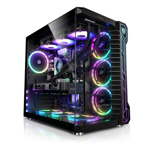 Gaming PC Panorama XL V AMD Ryzen 7 5700X3D, 32GB DDR4, NVIDIA RTX 4070 Ti Super 16 GB, 1TB SSD, WLAN, Windows 11