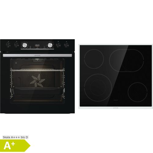 gorenje Backofen-Set Black Set 4 Pyrolyse
