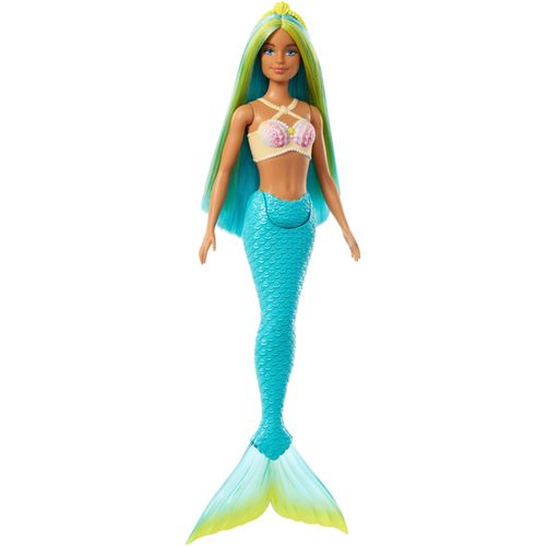 Barbie Puppe Barbie Meerjungfrau Puppe mit blauen Haaren