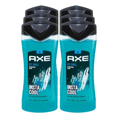 Axe Duschgel Ice Chill 400 ml, 6er Pack