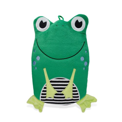 Hugo Frosch Wärmflasche Öko Junior Frosch Motiv, 0,8 L