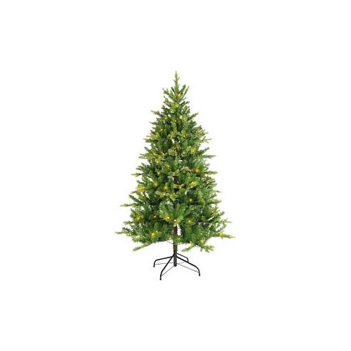 Idena Weihnachtsbaum mit LED Lichterkette grün