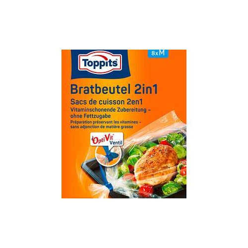 8 Toppits Bratbeutel M