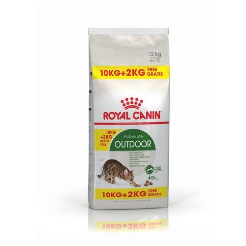 ROYAL CANIN OUTDOOR Katzenfutter trocken für Freigänger 10kg+2kg gratis