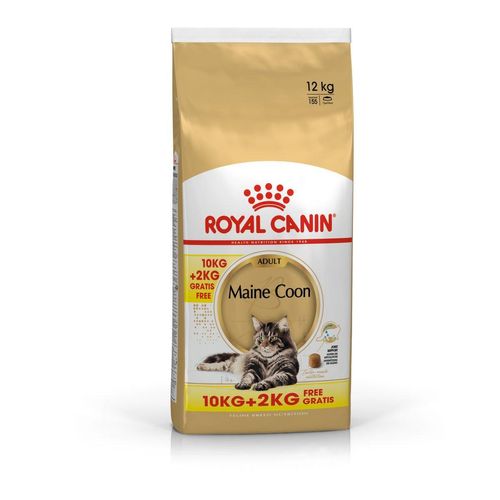 ROYAL CANIN Maine Coon Adult Katzenfutter trocken 10kg+2kg gratis