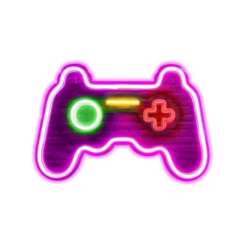 Mecharite - Controller LED Neon Sign - Pink - Lampe