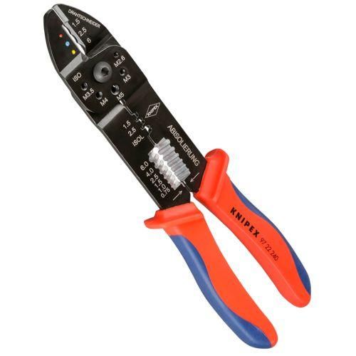 KNIPEX Crimpzange schwarz lackiert 240 mm