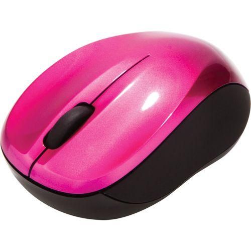 Verbatim Go Nano Wireless Mouse Hot Pink 49043